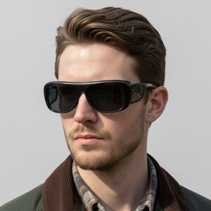 Vintage Bushnell Fishing Shield Sunglasses - made in Japan 🇯🇵